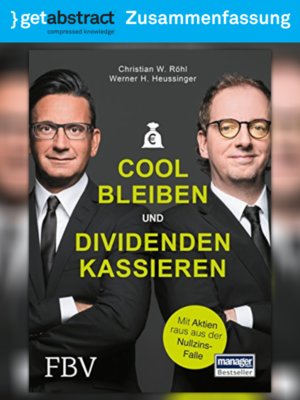 cover image of Cool bleiben und Dividenden kassieren (Zusammenfassung)